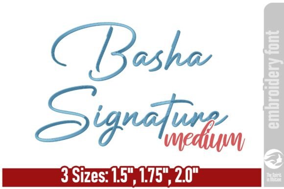Basha Signature Font: A Holiday Embroidery Review