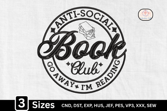 Review: Anti-Social Book Club Embroidery for Gifts