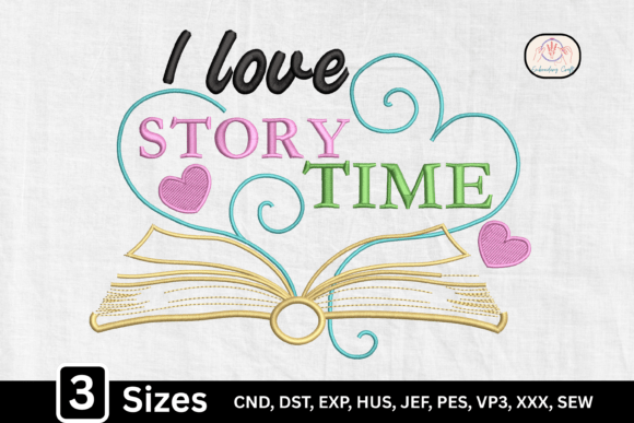 Review: I Love Story Time for Boutique Sweatshirts