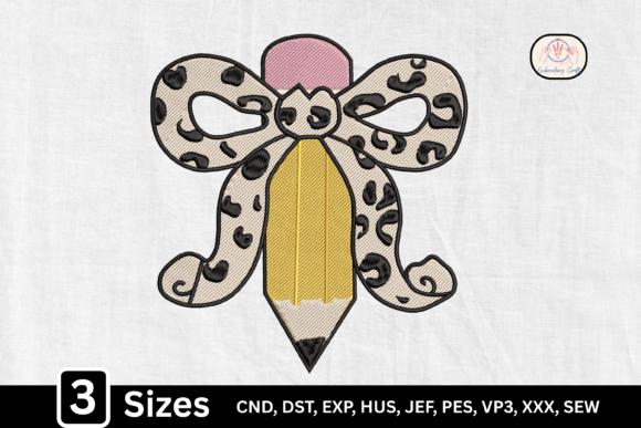 Review: Leopard Coquette Pencil Teacher Bow