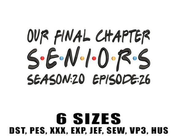 Review: Seniors Friends Embroidery Design for Boutiques