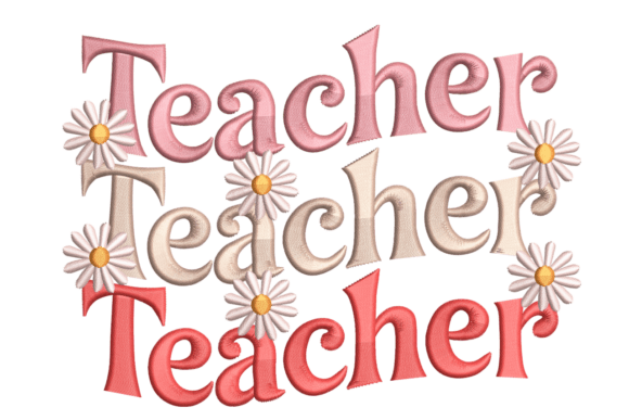 Reviewing Teacher Daisy Lettering for Real Stitch Projects