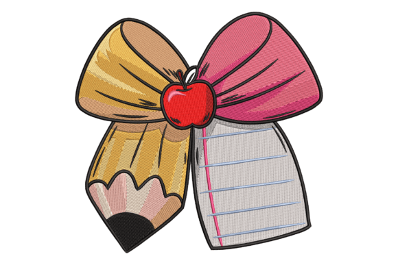 Reviewing the Back to School Bow Design