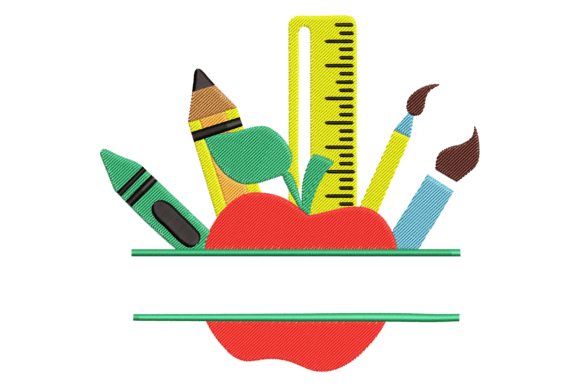 School Supplies Split Monogram: A Designer’s Review