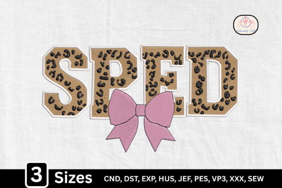 SPED Leopard Print Coquette Bow Design Review