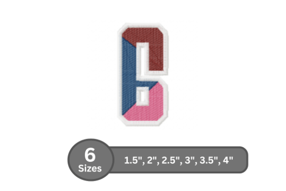 Street Varsity Number -6: A Bold Choice for Etsy Sellers